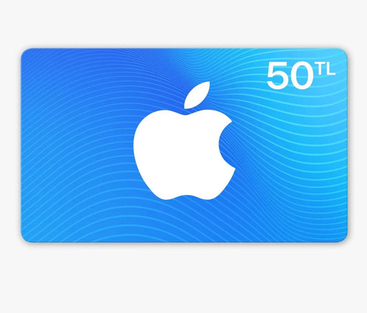 apple 50 TL hediye karti